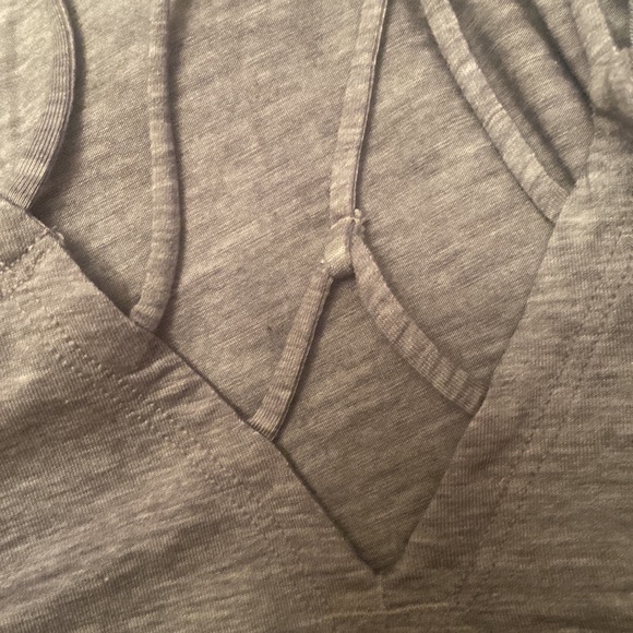 Ivivva Lululemon Serene Heart Tank grey size 12 tank tops dance yoga athletic - Picture 6 of 12